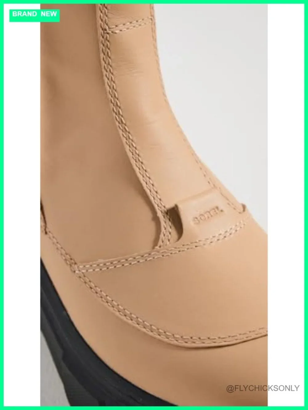 SOREL Waterproof Leather Chelsea Ankle Boots